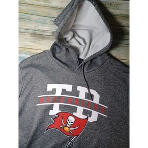 NFL Team Apparel Mens XL Tampa Bay Buccaneers Pullover Hoodie